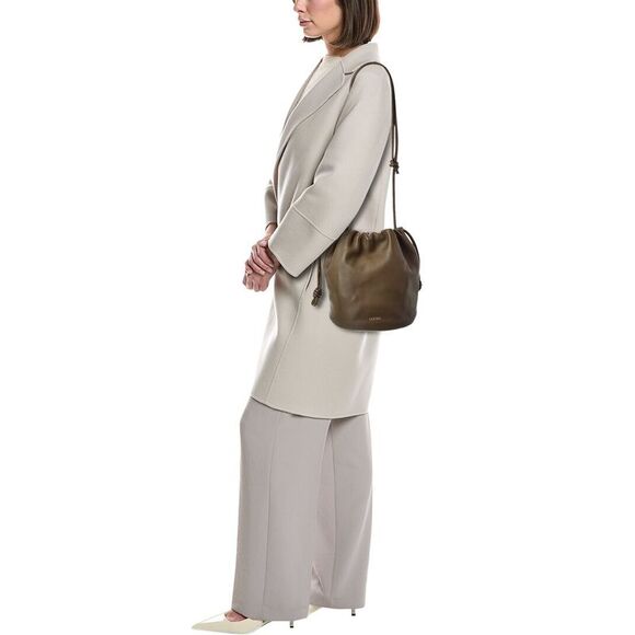 Loewe Flamenco Leather Bucket Bag, Green - Picture 4 of 4